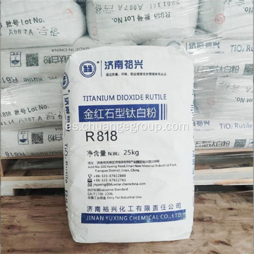 Dioxido de titanio micronizado Rutile R818